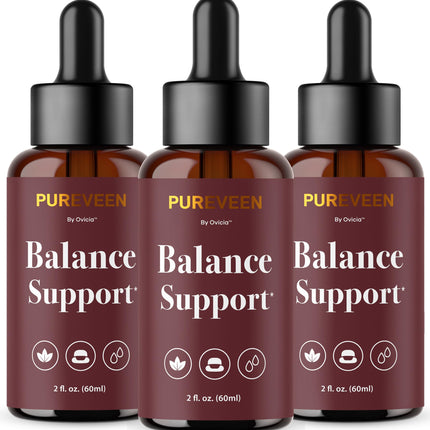 (3 Pack) Pureveen Drops – Pureveen Liquid Support Drops Advanced Formula All Natural Ingredients Daily Premium Maximum Strength, Vitamin Support for Health and General Wellness, 3 Bottles for 3 Months