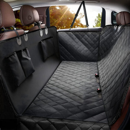 Elouta Dog Car Seat Cover for Back Seat,100% Waterproof Scratch Proof Nonslip Seat Cover,600D Heavy Duty Scratch Soft Dog Hammock for Car for Cars Trucks and SUVs