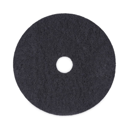 Boardwalk BWK4020BLA Standard Floor Pads, 20" Diameter, Black (Case of 5)