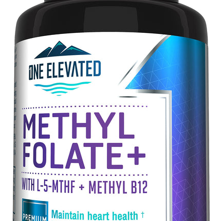Double Strength & Most Bioactive Methyl Folate! Uniquely Formulated with Highest Pharmaceutical Grade Methylcobalamin (B12), Niacin, B1, B2 B6. Works Synergistically for Max Results-3 Month Supply