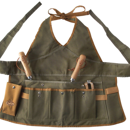 Esschert Design unisex adult gardening aprons, Olive Green, One Size US