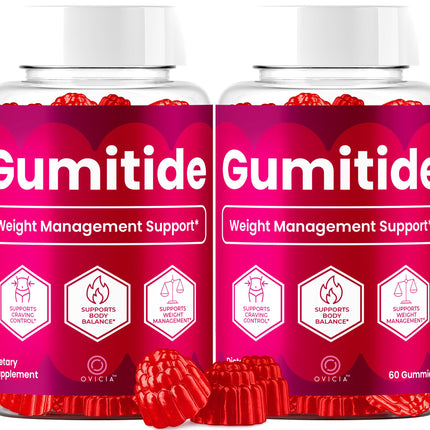 (2 Pack) Gumitide Gummies - Gumi Tide Support Advanced Formula Gummy Maximum Strength, Daily GumitideGummies Premium All Natural Ingredients Overall Health & Wellness Reviews, 120 Gummies for 2 Months