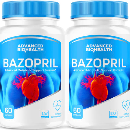(2 Pack) Bazopril Capsules - Official Bazoprill Advanced Supplement Pills Blood Balance Health Support Formula, Natural Basopril Pills for Overall Health & Wellness Reviews, 120 Capsules for 2 Months