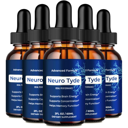 NeuroTyde Drops, Neuro Tyde Droppers Reviews (5 Pack)