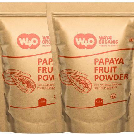 Papaya Fruit Powder 2 lb (32 Oz), Air Dried Fresh Whole Fruit Herbal Powder, Natural Papain Tenderizer for Marinades, Sauces & Cooking | Smoothies, Baking, DIY Skincare (2 Pound(32 Ounces))