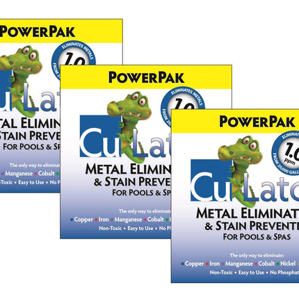 CuLator Metal Eliminator and Stain Preventer for Pools & Spas--3 Month Supply