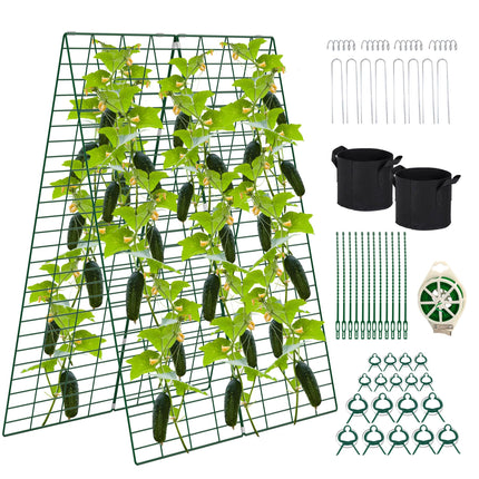 Toriexon Foldable Cucumber Trellis 48" L x 34" W