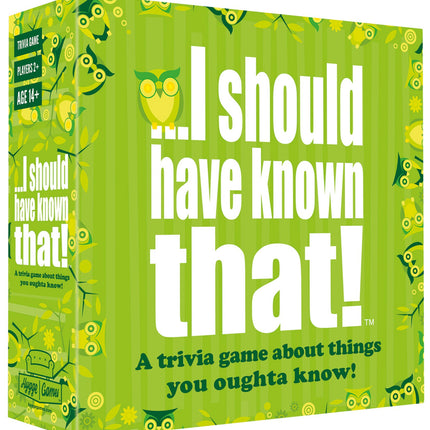 I should have known that! - A Trivia Game About Things You Oughta Know, Green