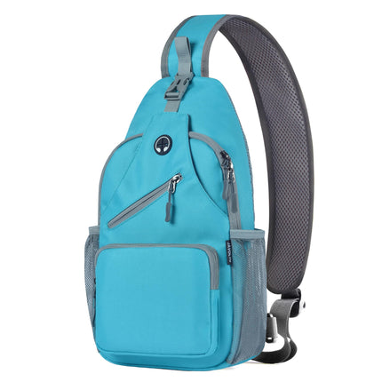 Javolto Sling Bag for Men Crossbody Backpack, Small Sling Backpack Mens Shoulder Bag, Casual Daypack Hiking Bag for Travel