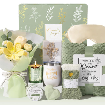 Birthday Gifts for Women, Spa Self Care Package Get Well Soon Gift Baskets