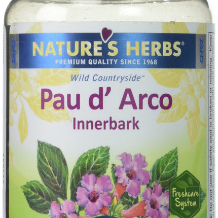 Zand PAU D Arco Innerbark Capsules, 100 Count