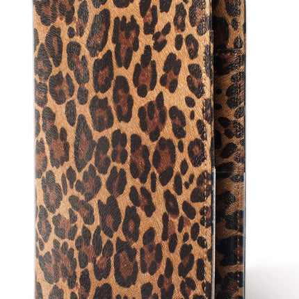 Mymazn Leopard Server Books for Waitress Book Waiter Book Server Booklet Restaurant Waitstaff Organizer, Serving Book Guest Check Book Holder Money Pocket Fits Server Apron