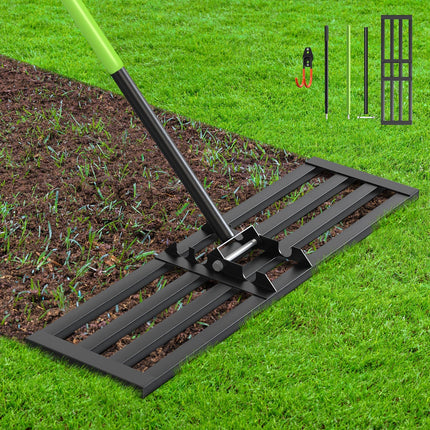 Seeutek Lawn Leveling Rake, 35” x 10” Ground Leveler