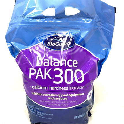 BioGuard Balance Pak 300, 7 lb, Calcium Hardness Increaser, Quick-Dissolving, Prevent Corrosion of Pool Equipment and Surfaces