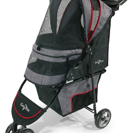 Gen7Pets Regal Plus Dog Stroller - Gray Shadow Pet Stroller