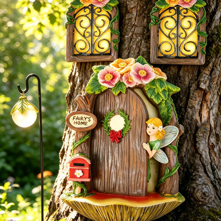fairy door,fairy door for tree,fairy garden door,fairy garden accessories