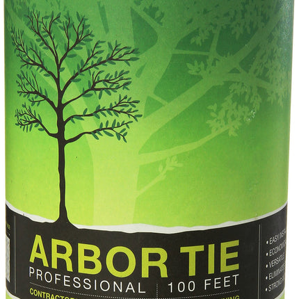 DeepRoot ArborTie Tree Straps for Staking and Guying, Flexible Tree Support Straps, Versatile Tree Rope, Tree Ties For Street Trees, Orchards, and Landscape Trees, 100’ Roll, Olive (AT 1G)