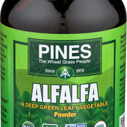 Pines Organic Alfalfa Powder, 10 Ounce