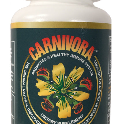 Carnivora Vegi-Caps - Gluten Free, Vegan Friendly Capsules to Strengthen and Support Your Immune System (100 Capsules)