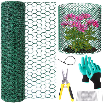 32.8ftx16In Plant Protectors from Animals,Plant Cages for Outdoor Plants