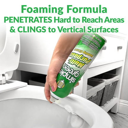 Simple Green All-Purpose Foaming Aerosol Cleaner, All-Purpose Cleaning and Degreasing, 20 Oz (Pack of 2)