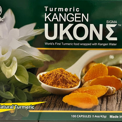 Kangen Ukon Turmeric by ENAGIC 100% Organic Multivitamins Vegeterian Capsules